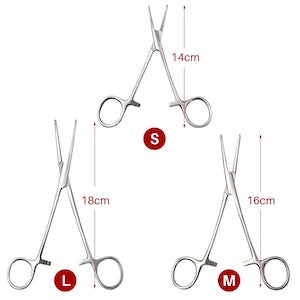 Hermostatic Forceps Straight Clamp/piercing tool