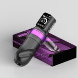 Poseidon tattoo machine with 7 stroke-Purple  with 2 batteries