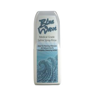 Piercing Aftercare Spray-BLUE WAVE SALINE PIERCING CLEANSING