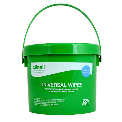Universal wipes from Clinell bucket/225