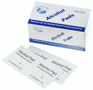 Alcohol Swab Skin Cleanser in Individual Sachets box/100