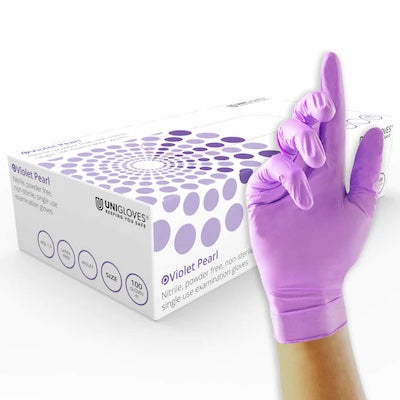 Uniglove Nitrile Glove Purple
