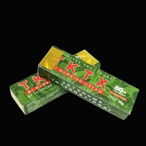 タトゥークリーム TKTX green numbing cream 80% – Tattoo Supply London