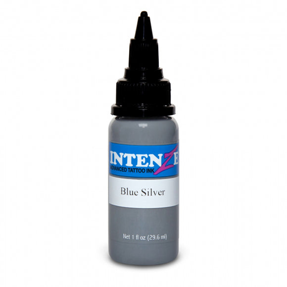 Intense blue silver tattoo ink 30ml