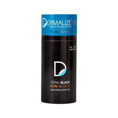 Dermalize Pro Roll Total Black Sun Block - Protective Tattoo Film - 15 ...