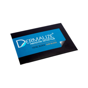 Dermalize Sheet Pro Black Sun block protective film 15cmx10cm/5piece