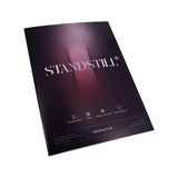 Standstill transfer film packaging on a white background