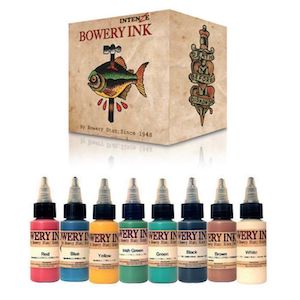 Intenze Ink Bowery set by Stan Moskowitz 8 bottle/30ml