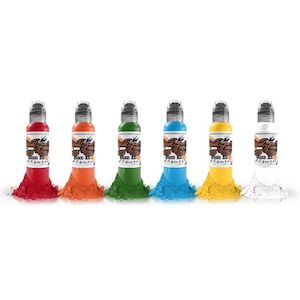 World famous simple  colour set 6 bottle/30ml