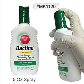 Bactine  numbing spray