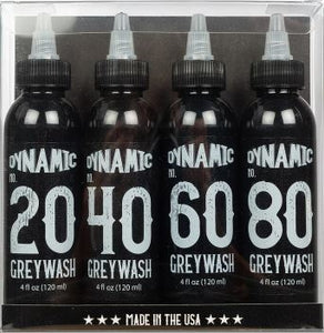 Dynamic greywash 4oz 4 Botle Set