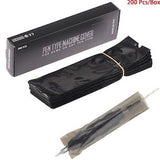 Pen machine cover sleeve black 200/box