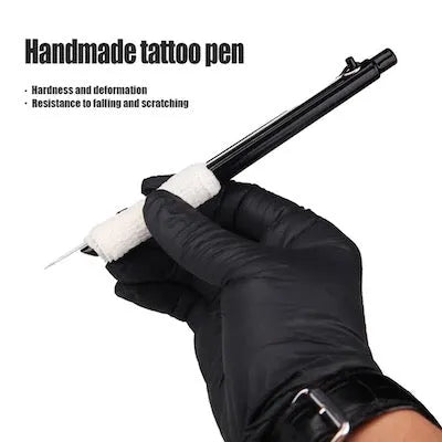 Hand poke tattoo needle holder