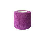 purple bandage