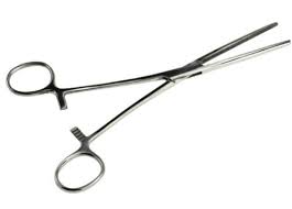 Hemostat Straight Tip Forceps/piercing tool